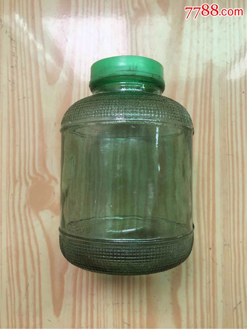 怀旧麦乳精老玻璃瓶