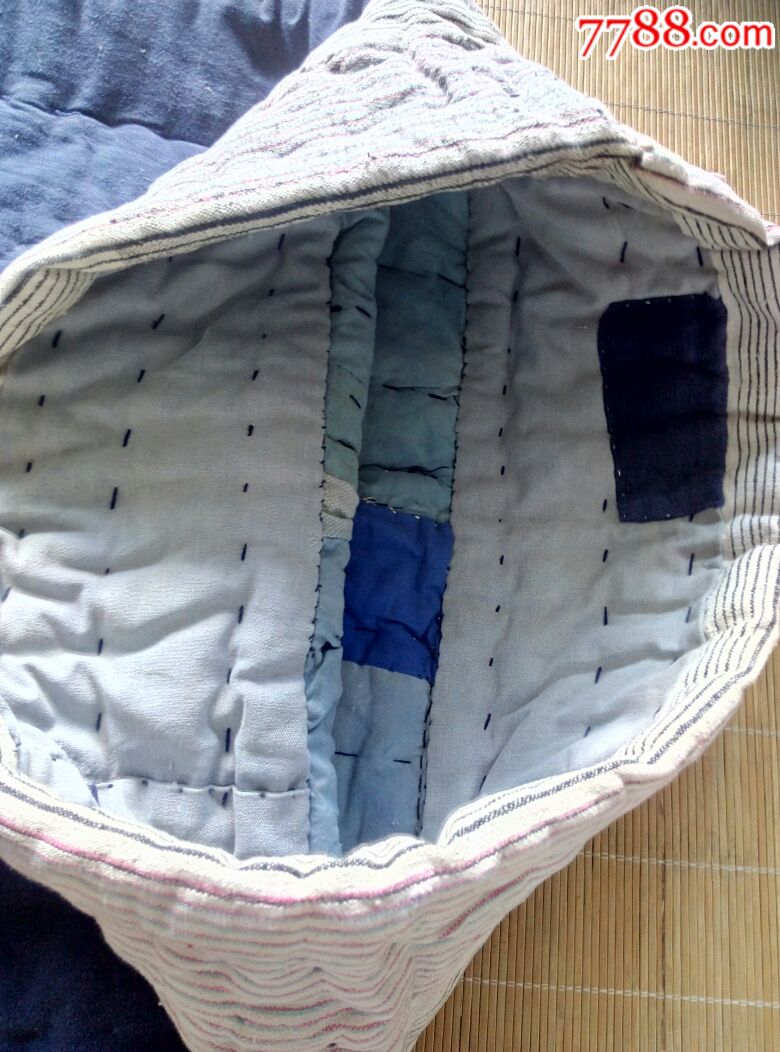 旧时老粗布棉裤.