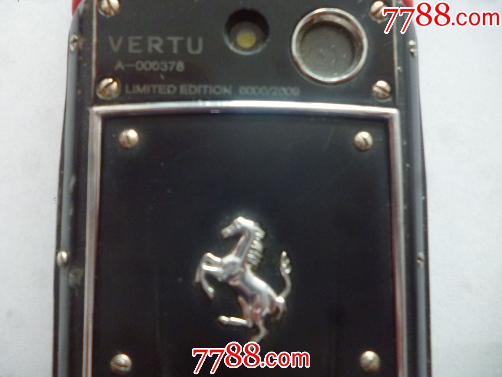奢侈高端很厚重\很漂亮\双卡双待【wertu】-【威图】法拉利多功能手机