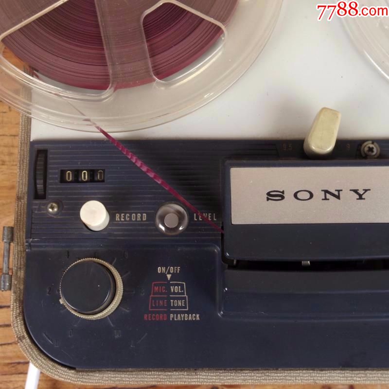 古董唱机日本索尼SonyTC-102型开盘机录音机