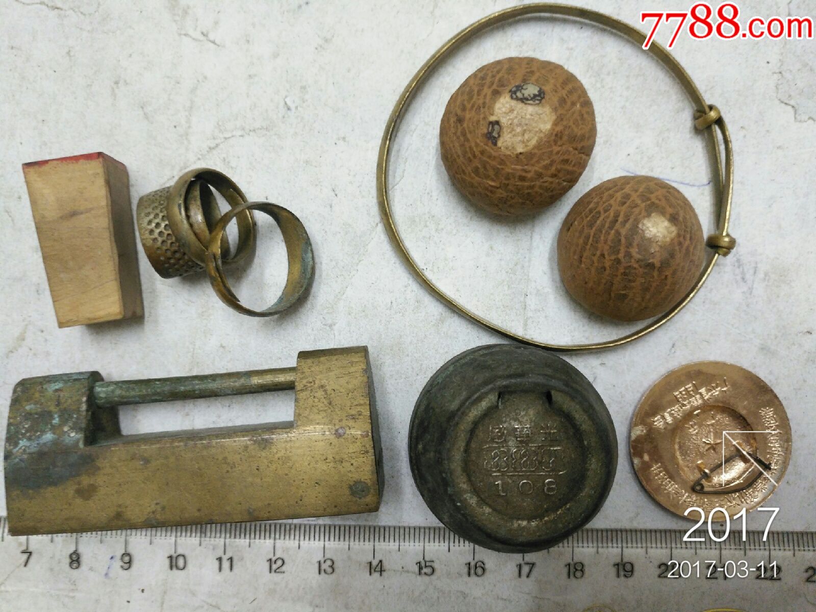 七七八八一组_铜杂件_又见老朋友了【7788收藏__中国