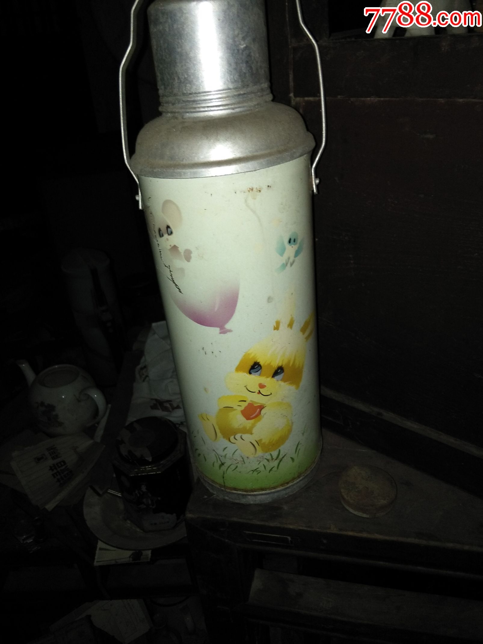 70年代铁皮暖壶