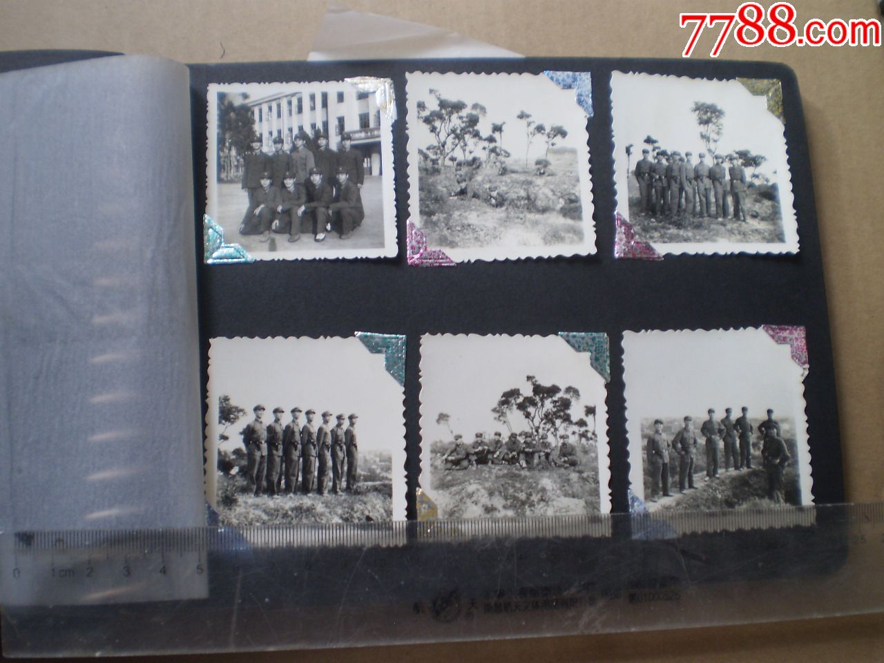 1970,,80年代,军人合影老照片多张(品必见图)