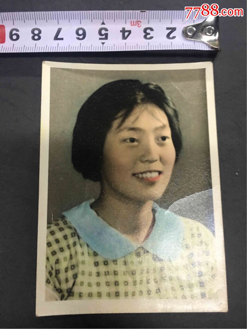 文革彩色女青年-se54560843-老照片-零售-7788收藏