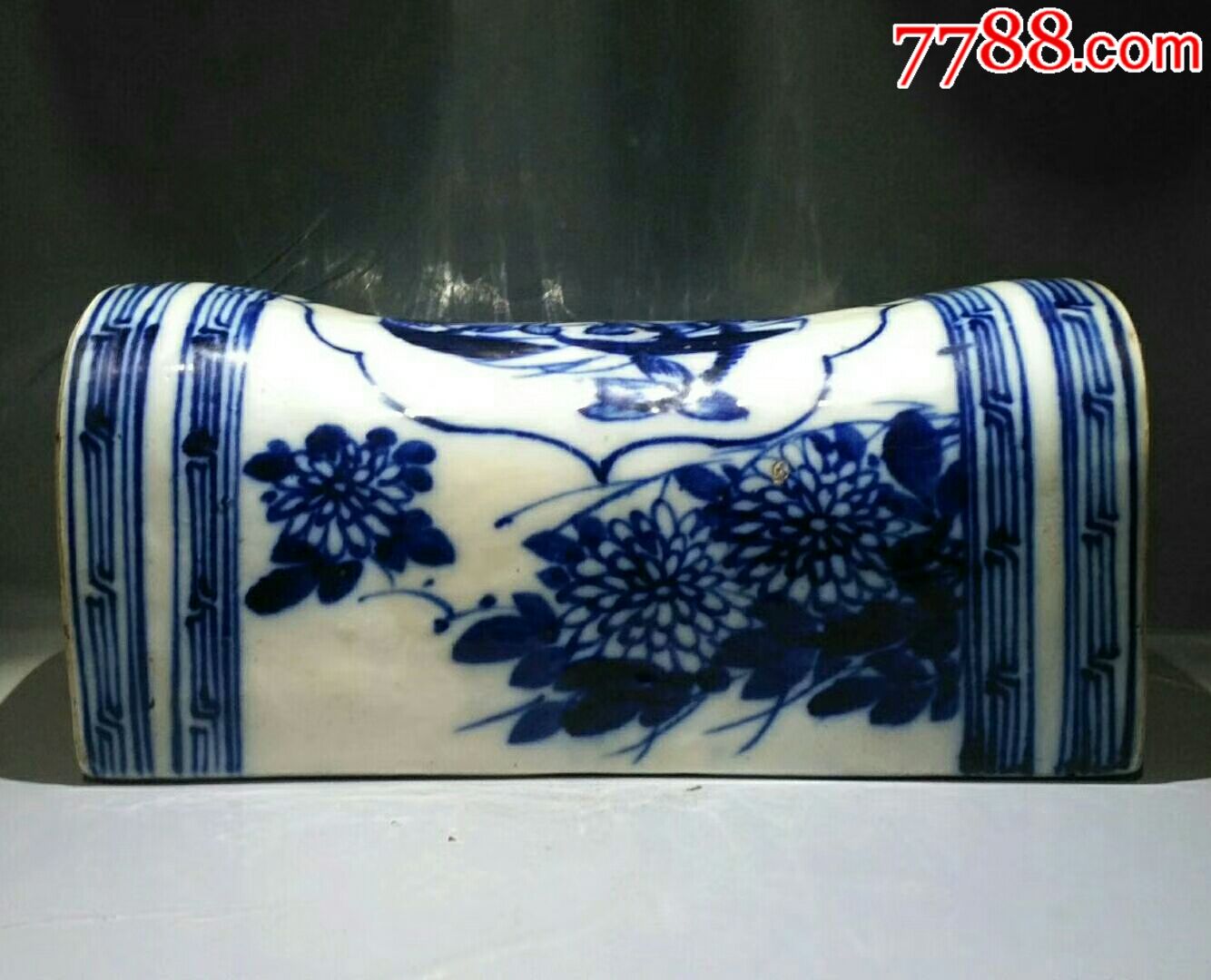 漂亮的青花瓷枕_价格2000.0000元_第1张_7788收藏__中国收藏热线