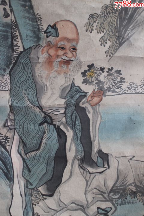 清代福建著名书画家吴东槐精品人物故事图四条屏一堂!