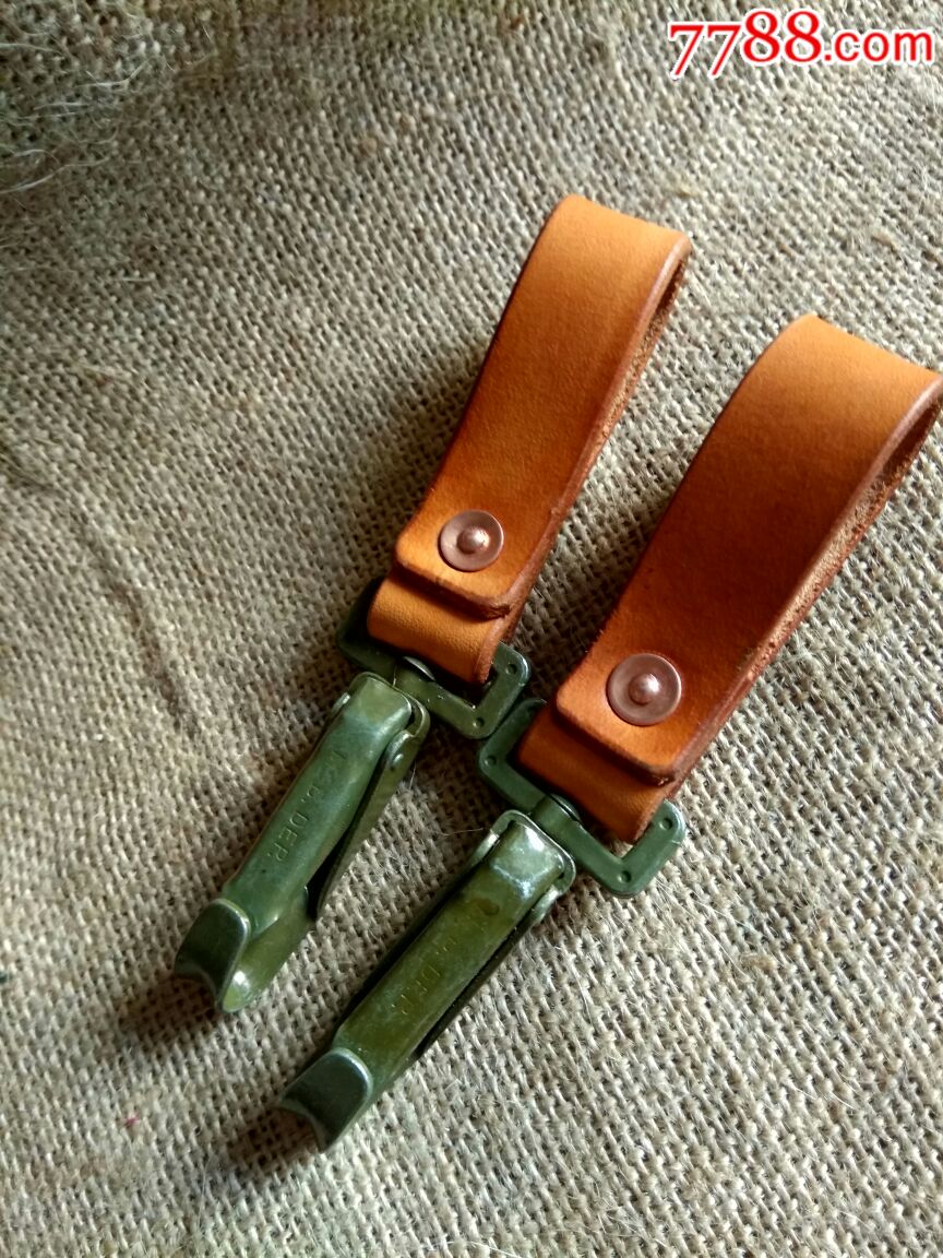 瑞士君用胡椒盐背包扣钥匙扣一对