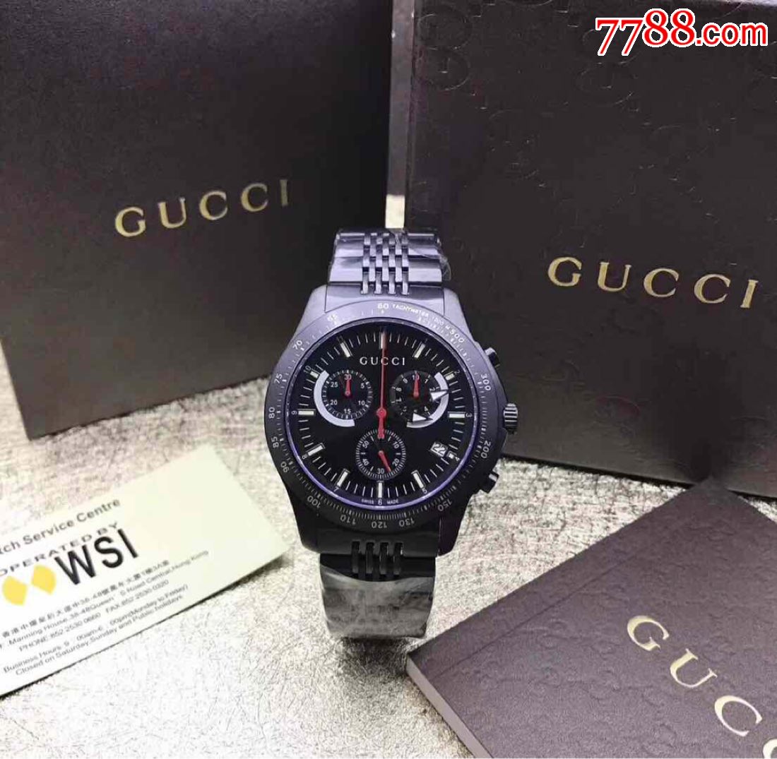 古驰gucci男款运动手表