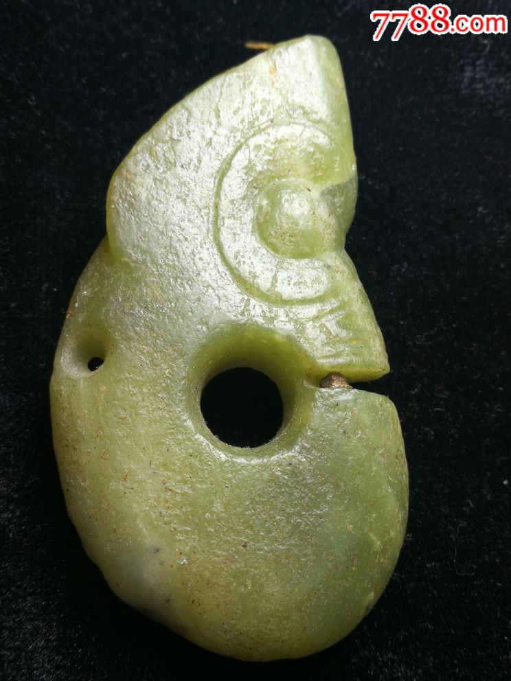 新收的红山小玉猪龙,玉质好,玉质好,红山文化高古玉器
