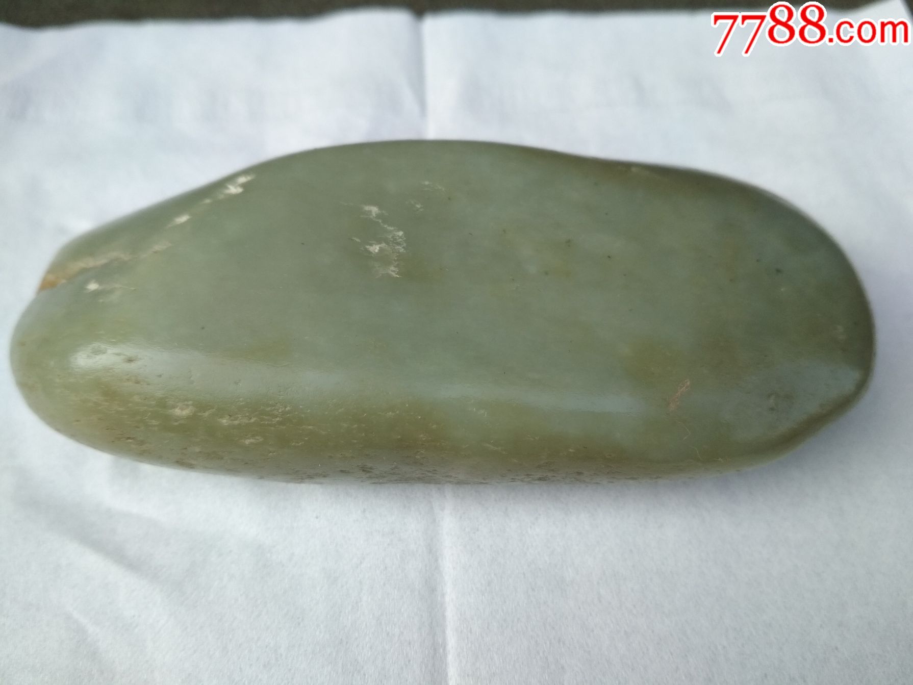 天然和田青玉原石大摆件