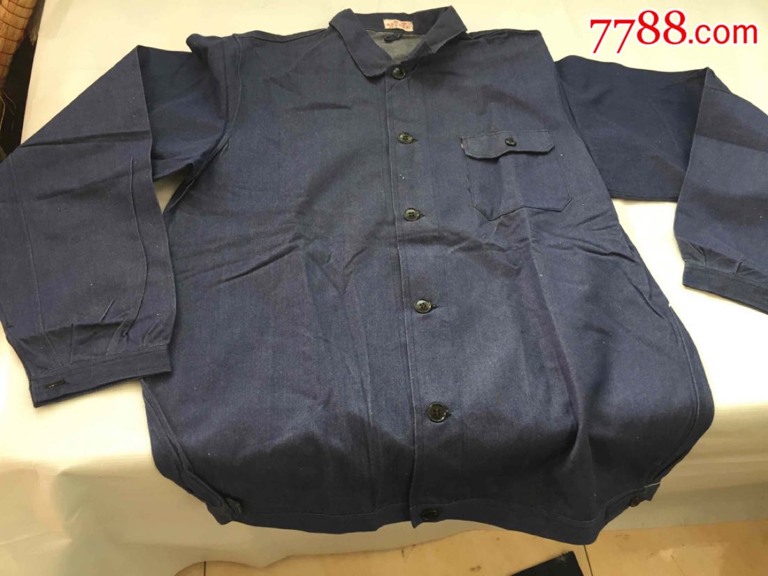 全新老式劳动布工作服