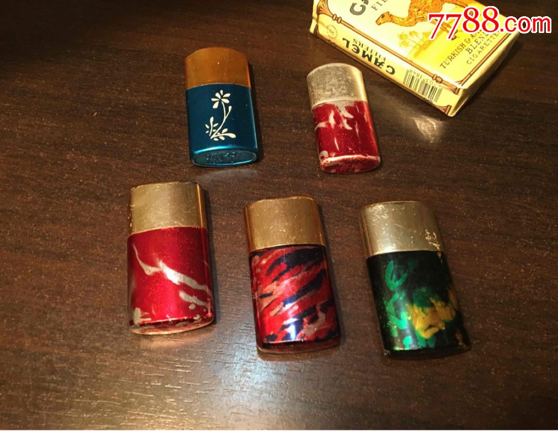 五个六七十年代老煤油打火机
