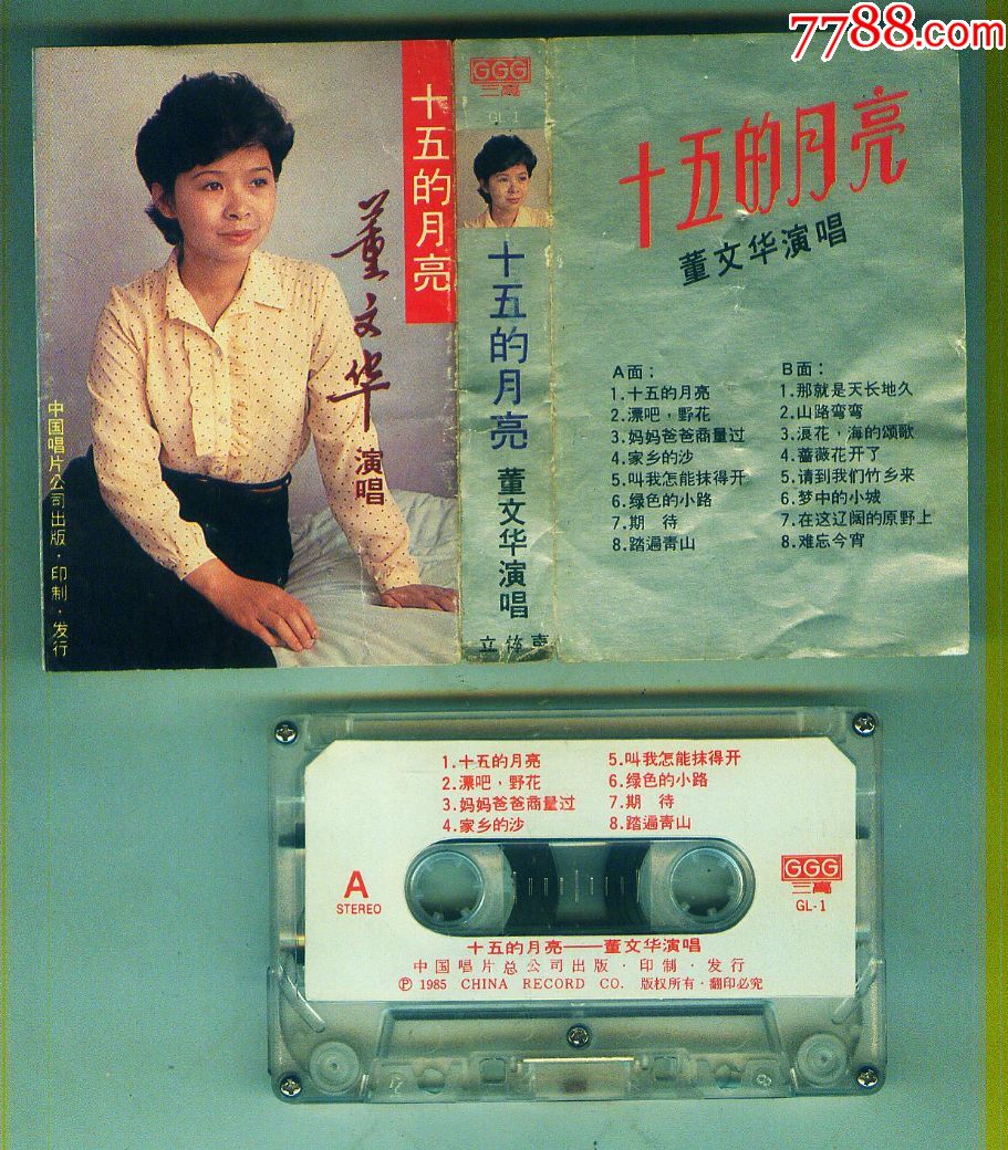 董文华-十五的月亮【品相看图】