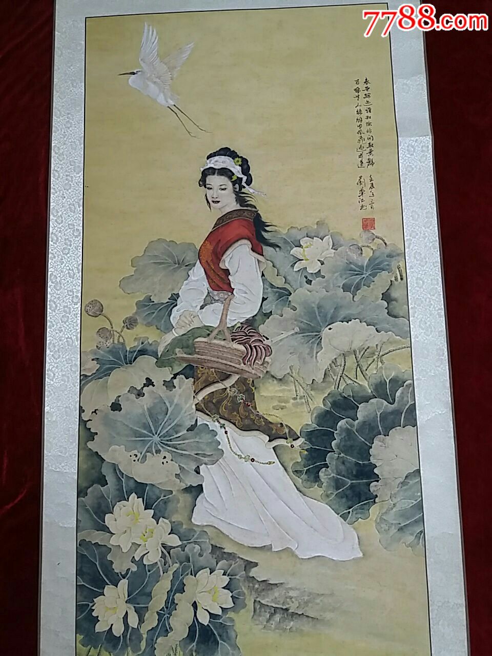 著名画家.人物画原作