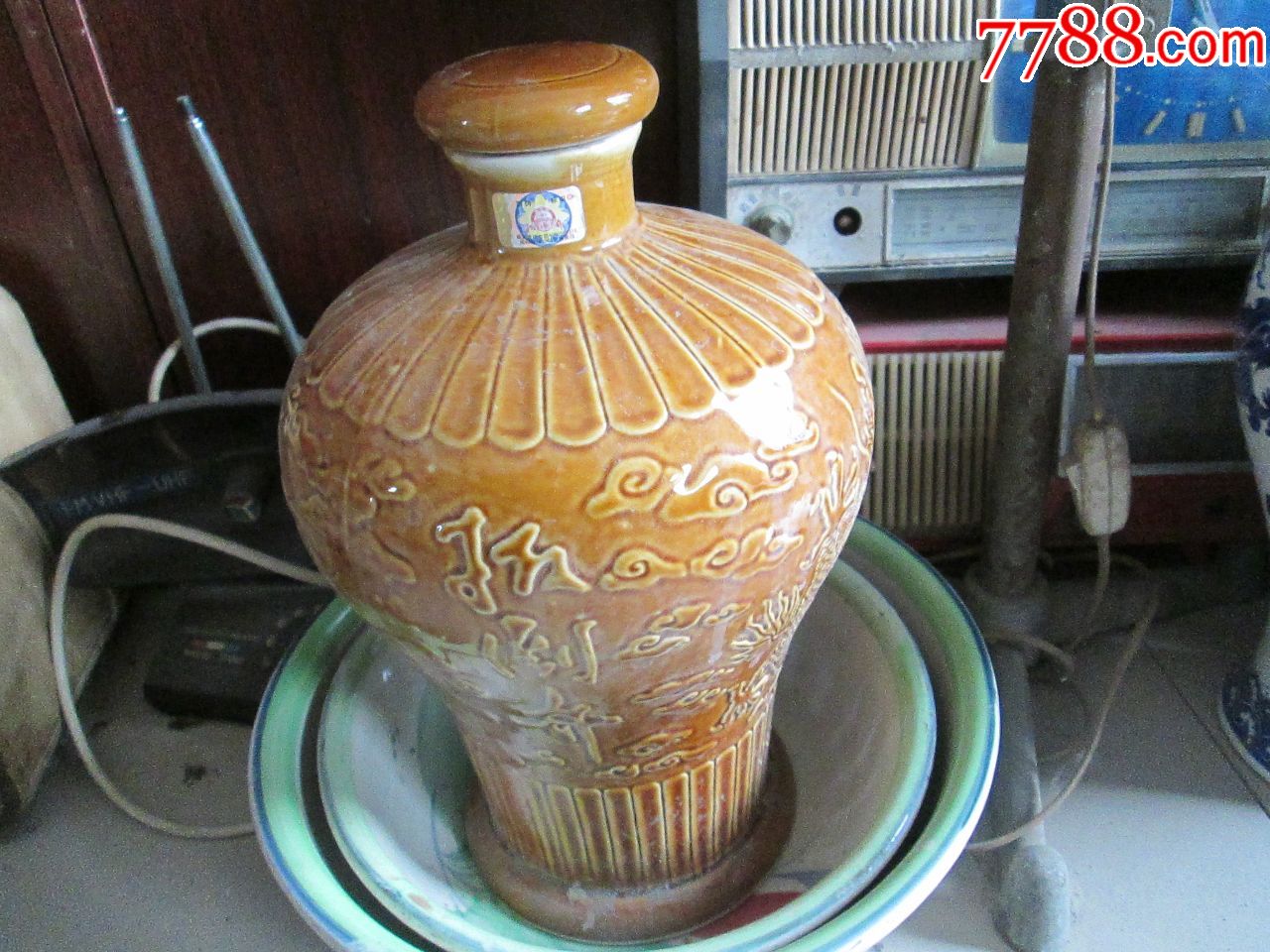 龙纹大酒瓶_价格80.0000元【田埂边】_第2张_7788收藏__中国收藏热线