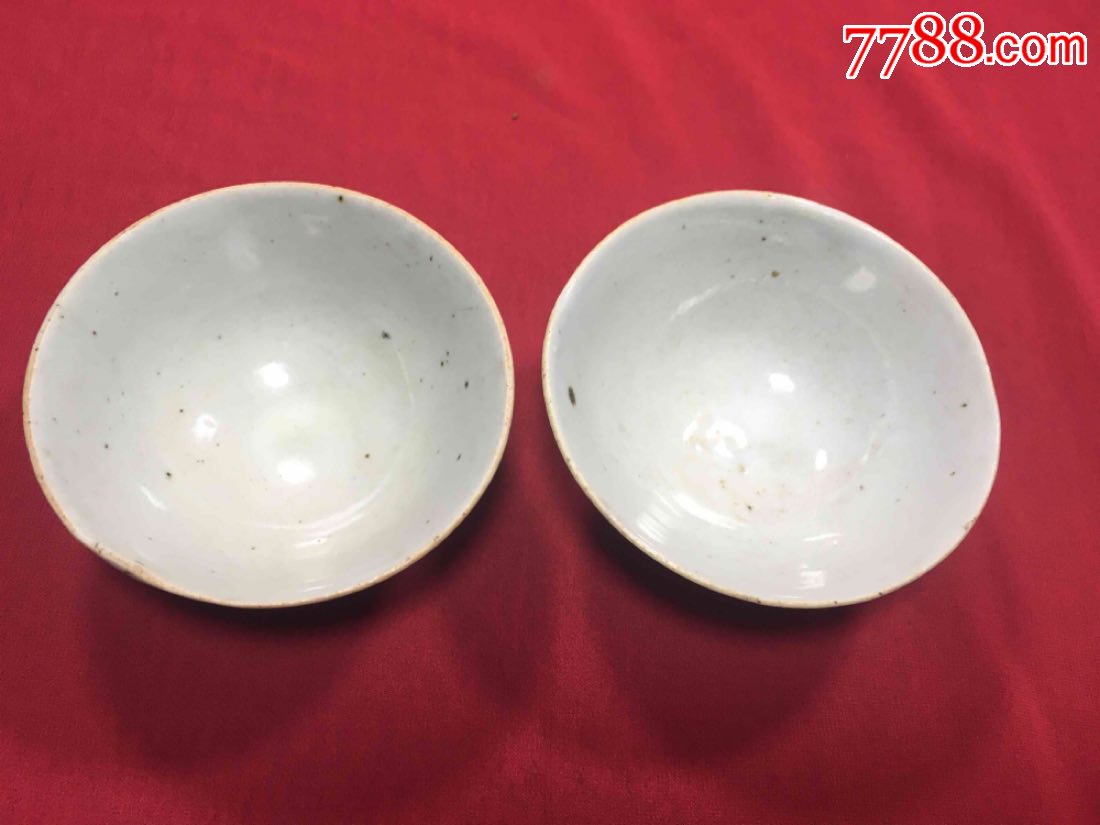 古玩杂项瓷器收藏乡下收购清代老瓷碗包老保真品二手旧货老货老物件