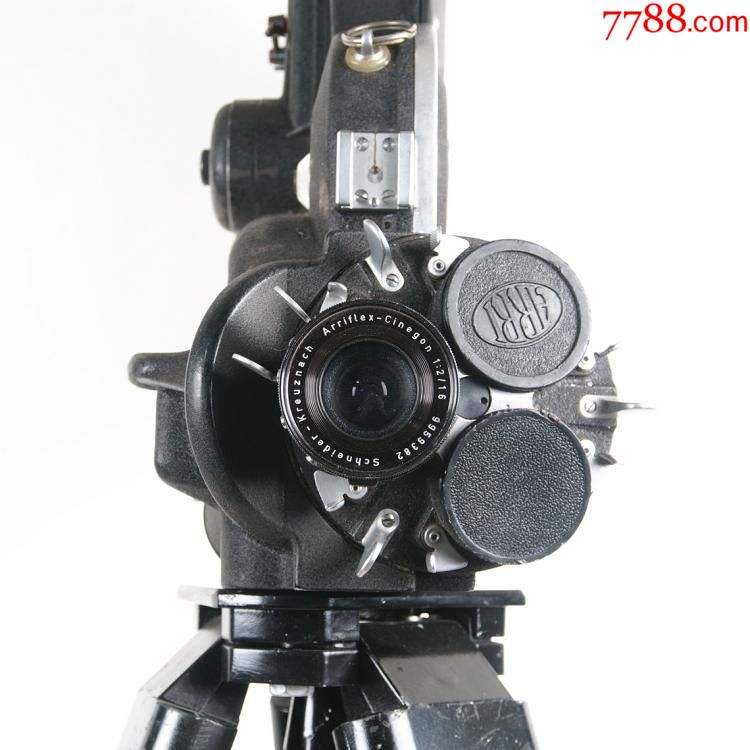 西洋古董德国阿莱arriflex16毫米16mm电影胶片摄影机带木脚架8品