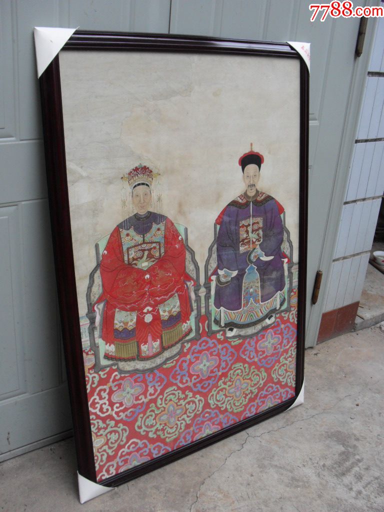 官员双人画像