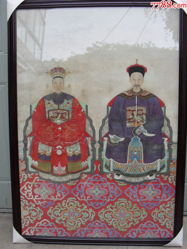 官员双人画像