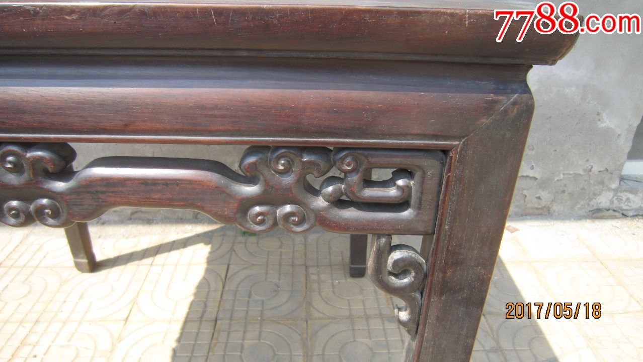 老红木八仙桌