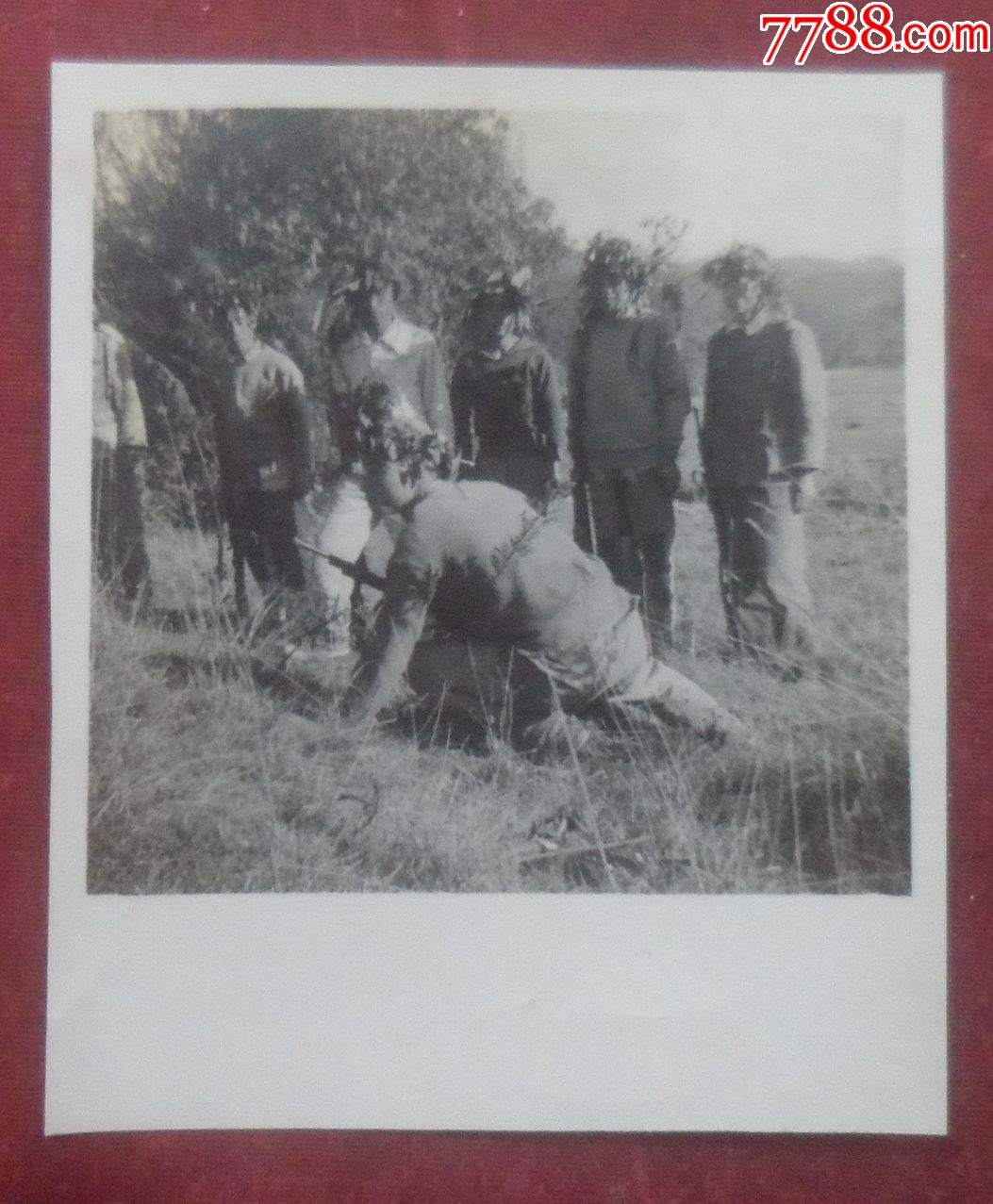 昆明基干民兵训练,六十年代_老照片_奉天驿写真馆