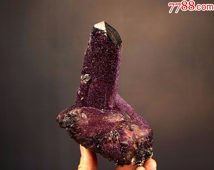 矿物晶体奇石头原石大型紫水晶原石水晶天然矿石摆件收藏品01