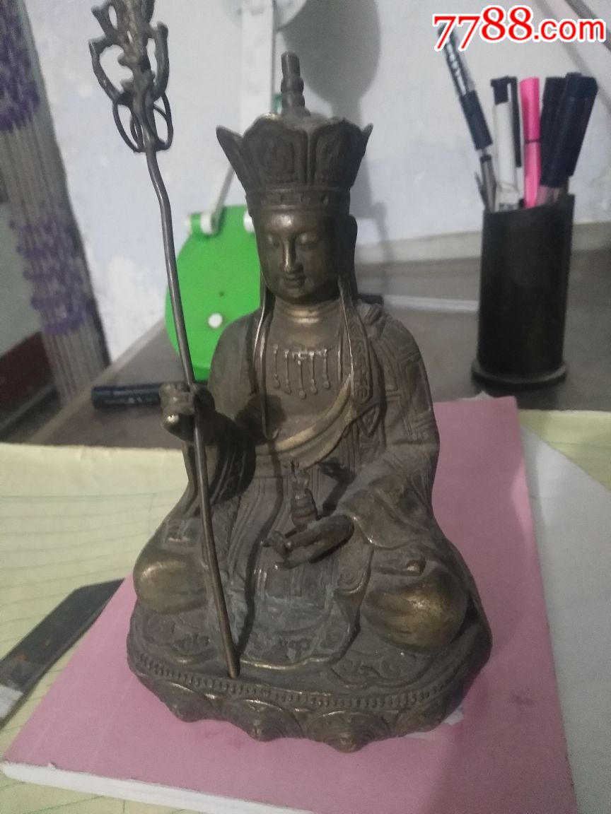 地藏王菩萨_铜像/铜佛像_老铜宝阁【7788收藏__中国