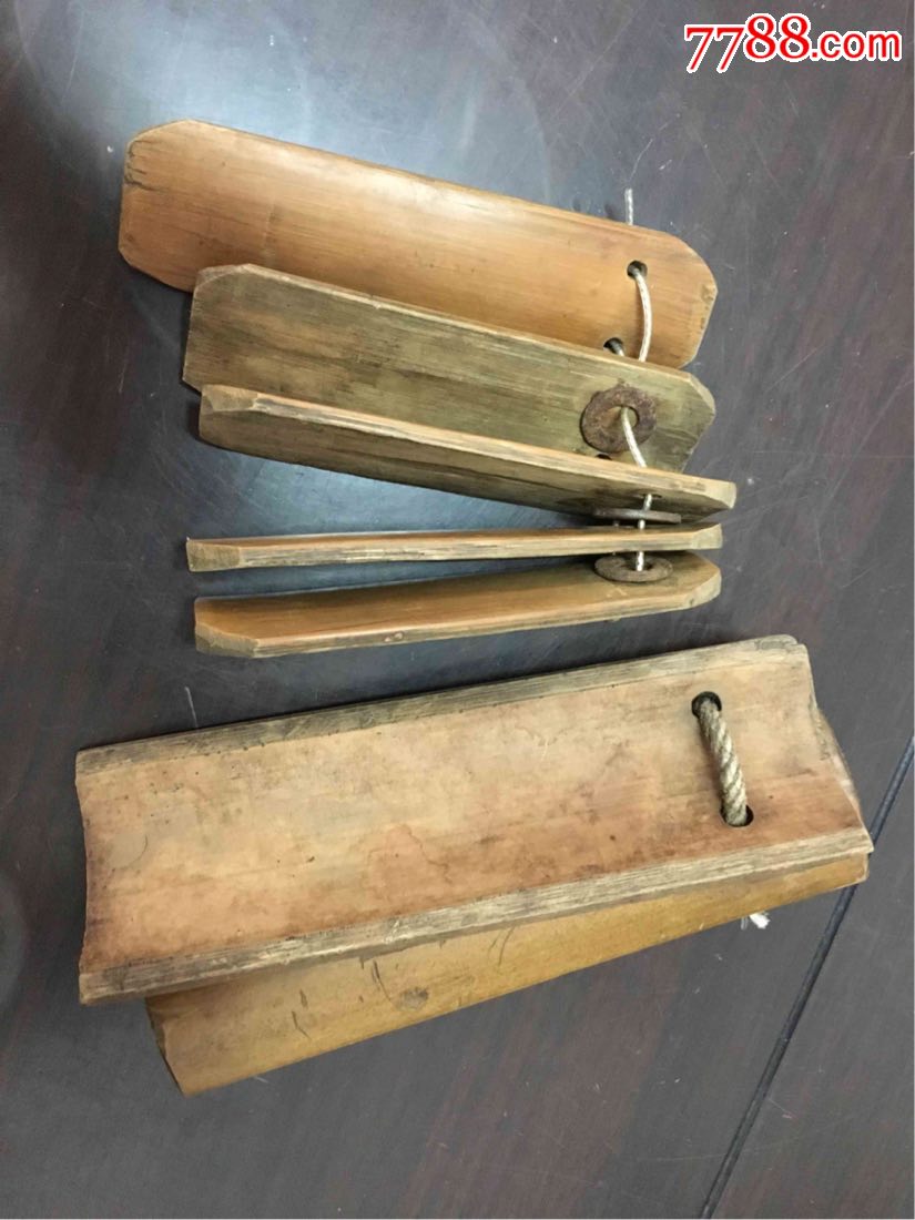 老快板竹子怀旧收藏影视道具-其他生活用具-7788收藏