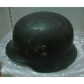 二战日军鬼子90式钢盔头盔雪地迷彩涂装