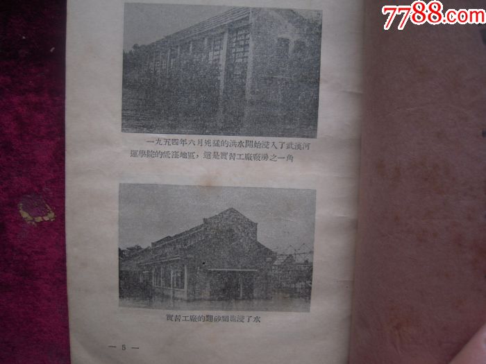 1954年武汉河运学院防汛斗争资料(特多五十年代防汛图片)