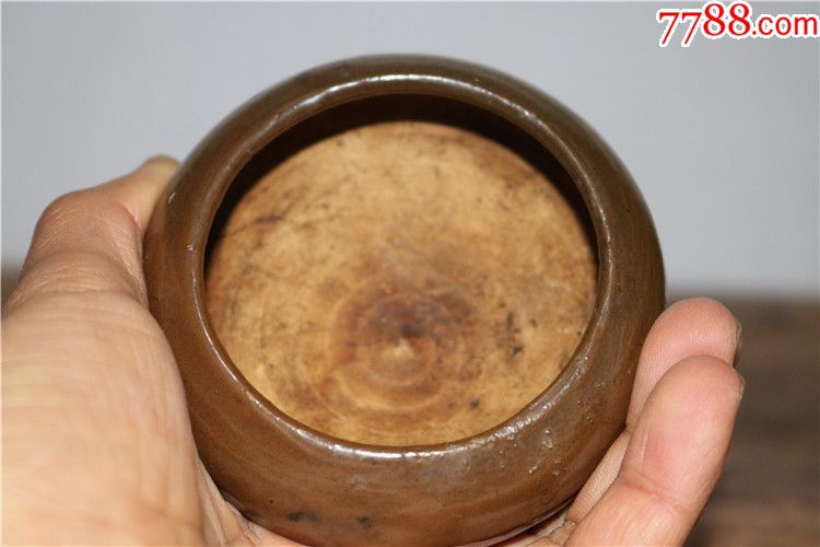 f27酱釉老香炉笔洗小瓷罐