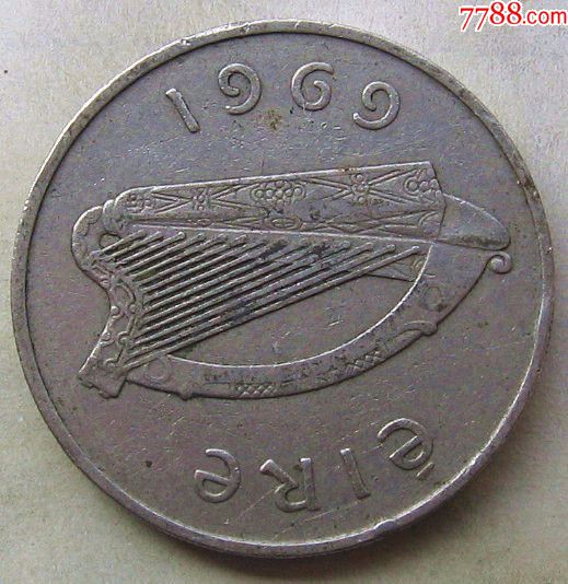 1969年爱尔兰硬币10便士