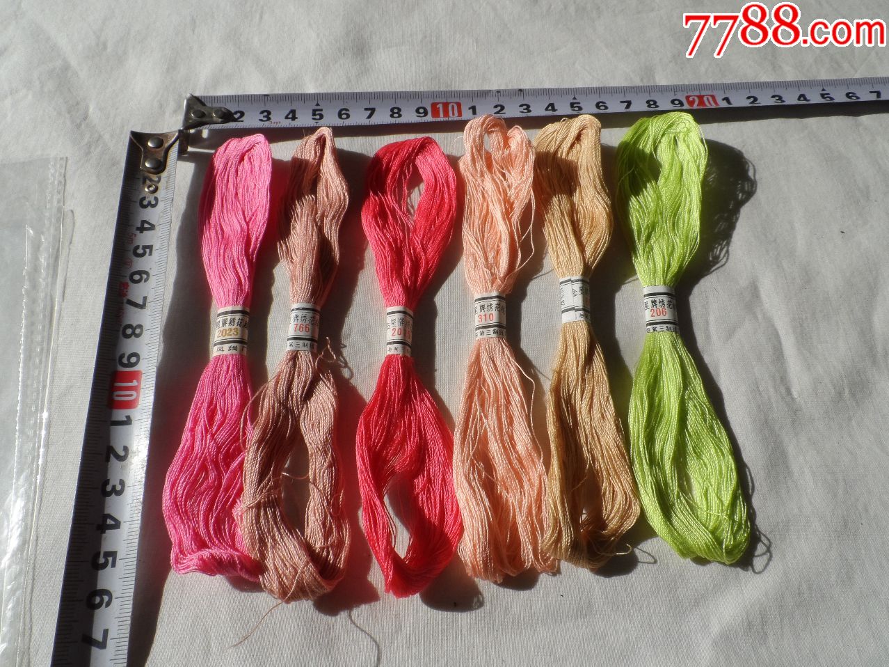 特质.金星牌绣花线.长风线厂,上海第三制线厂出品.