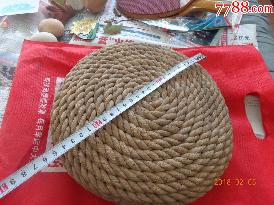 蒲墩_植物编织工艺品_红色之恋人【7788收藏__中国