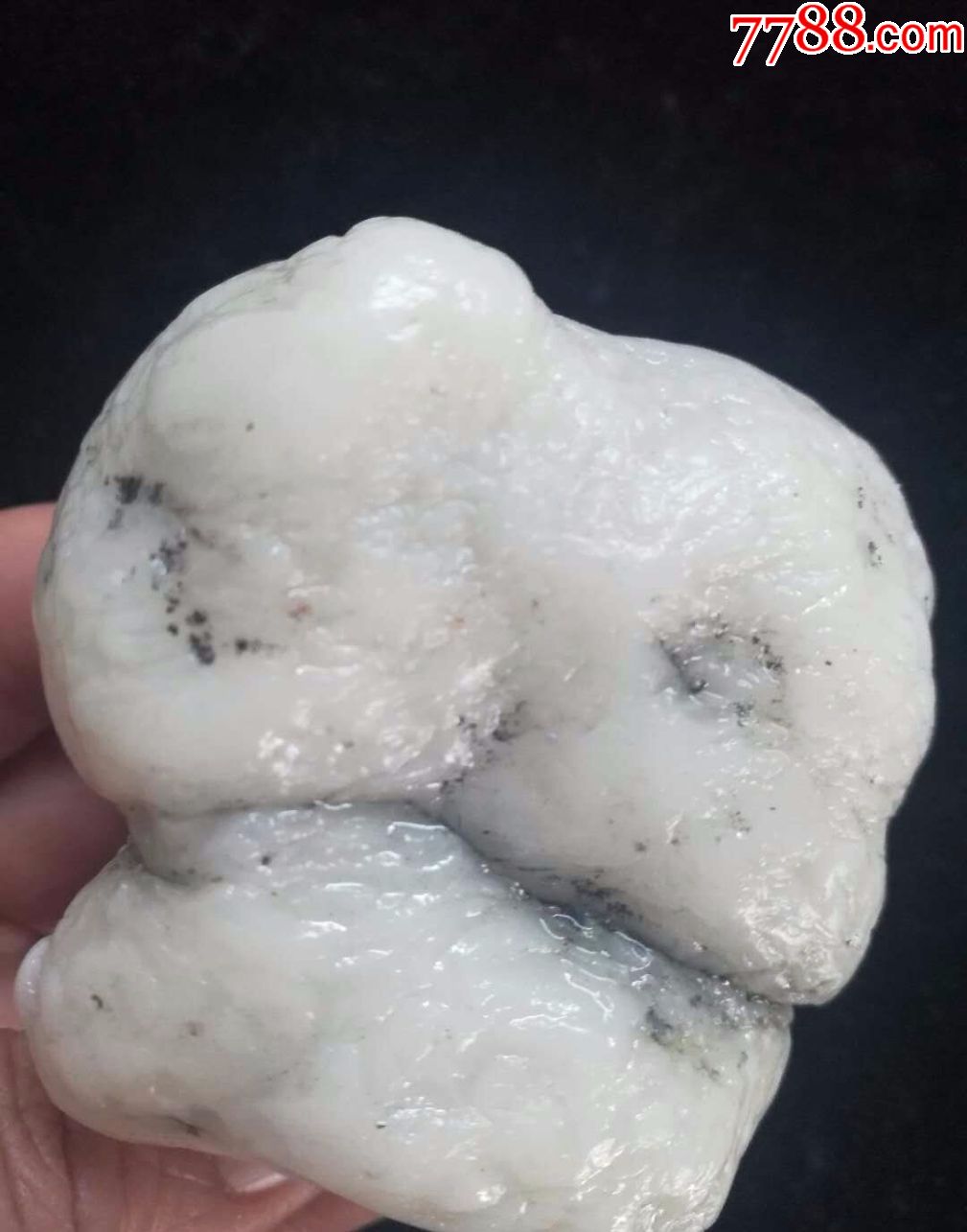 戈壁瓷白(冰种)蛋白石