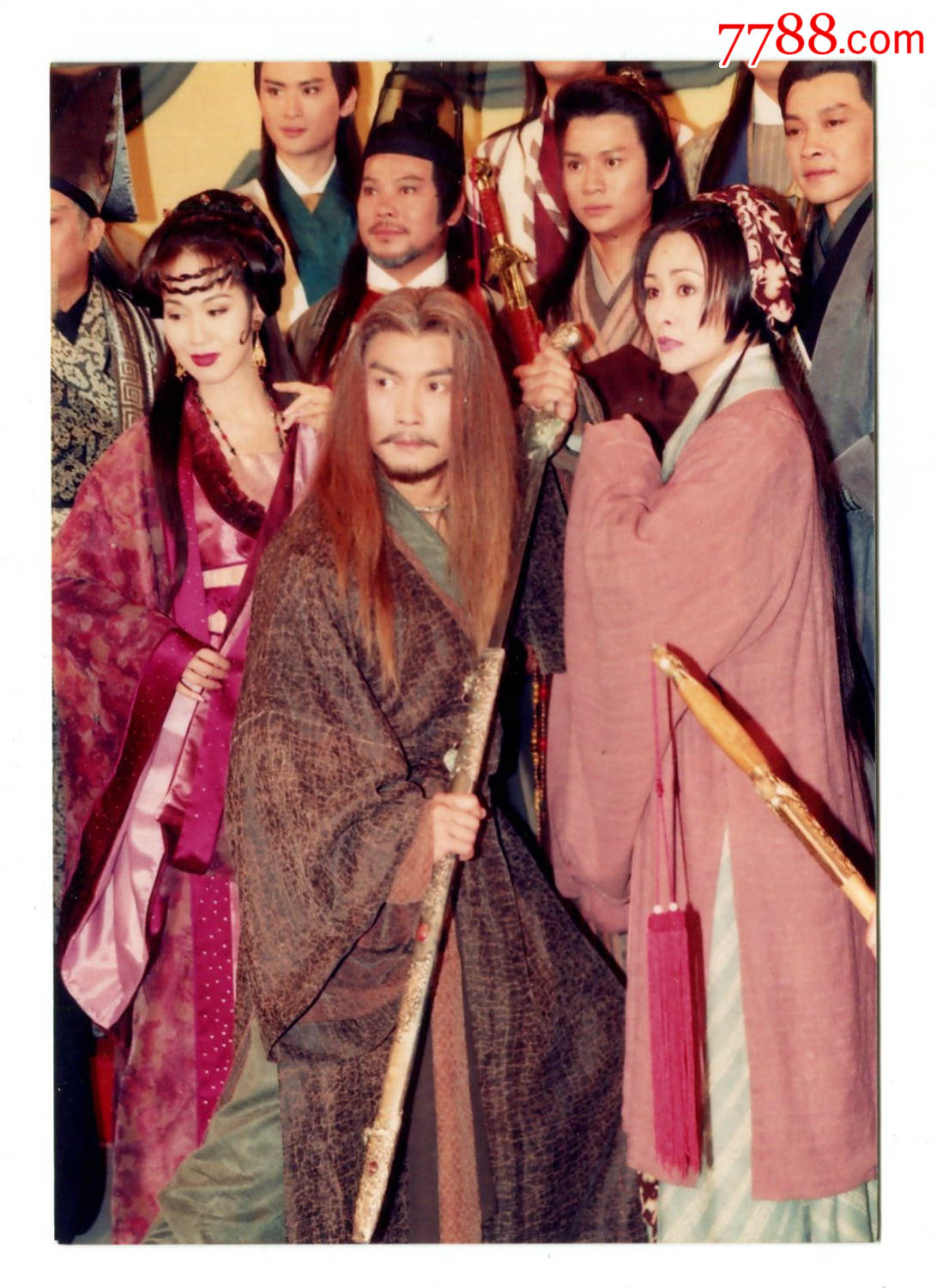 明星照片香港演员著名红星群英荟萃古装帅哥美女刘松仁等原照