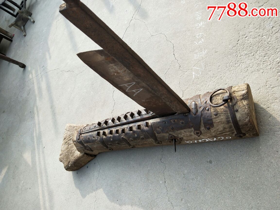 清代农用工具铡刀