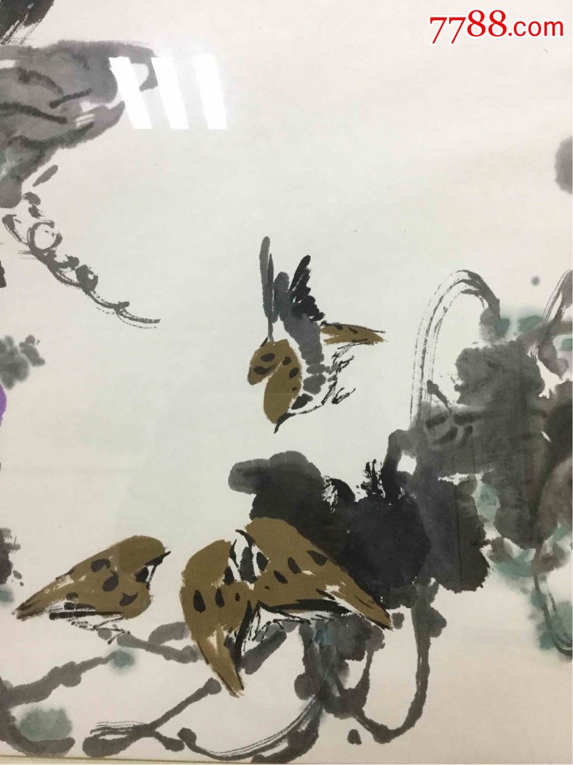 黎政初花鸟画