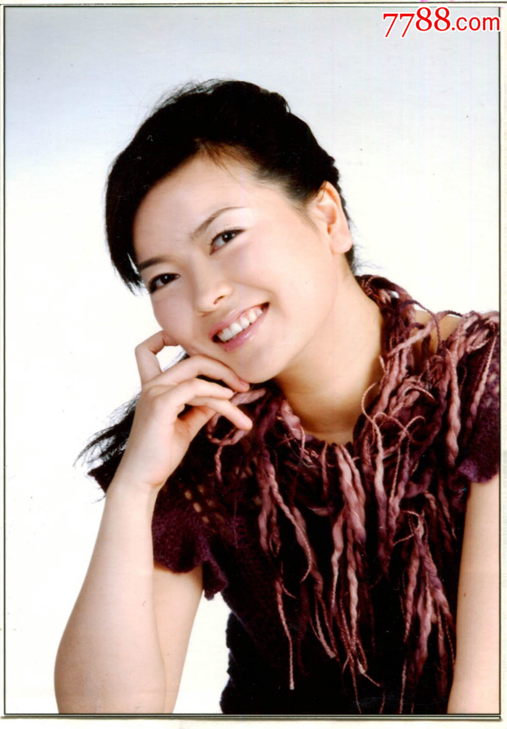【明星照片】美女明星-青年演员-周怿-原照