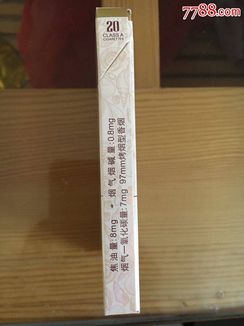 三沙(细支非卖品,爱党爱国爱三沙)-烟标/烟盒-7788