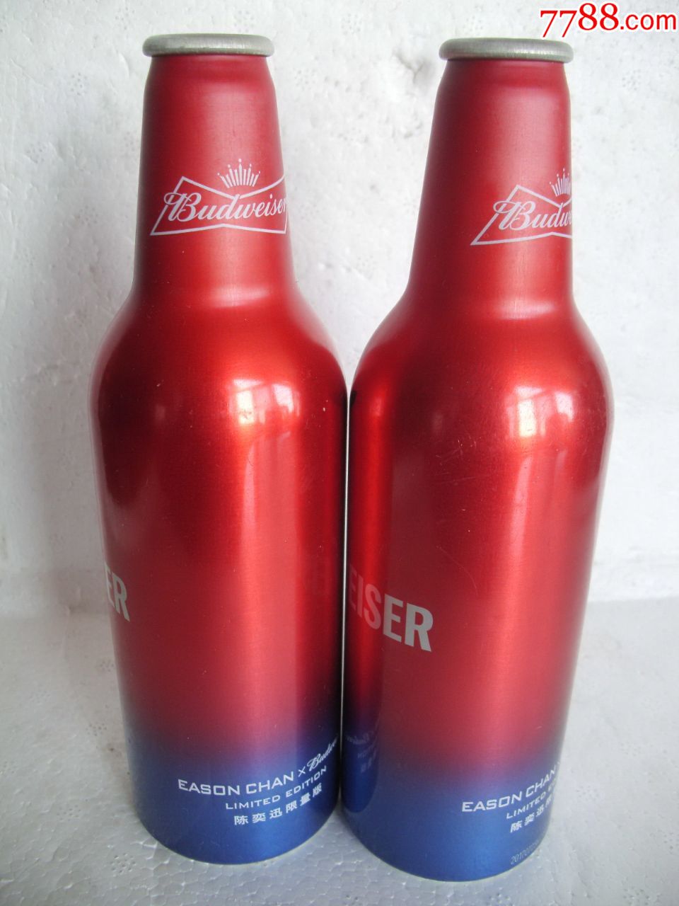 百威啤酒=陈奕迅限量版【355ml】【2枚】