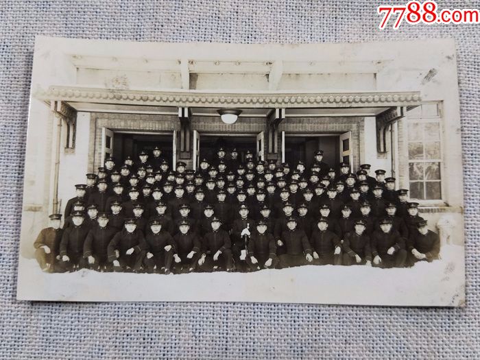 二战日本日军日本海军海军兵校学员集体合影