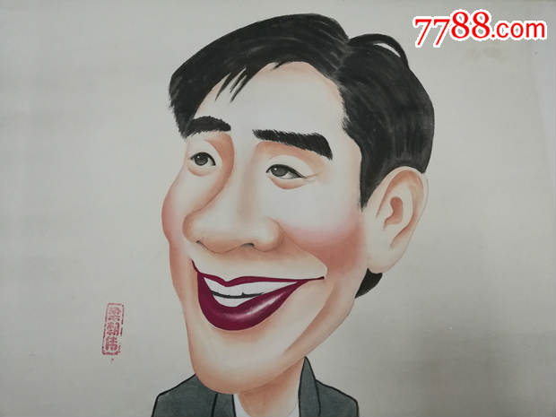 梁朝伟*生动趣味的手绘人物肖像漫画