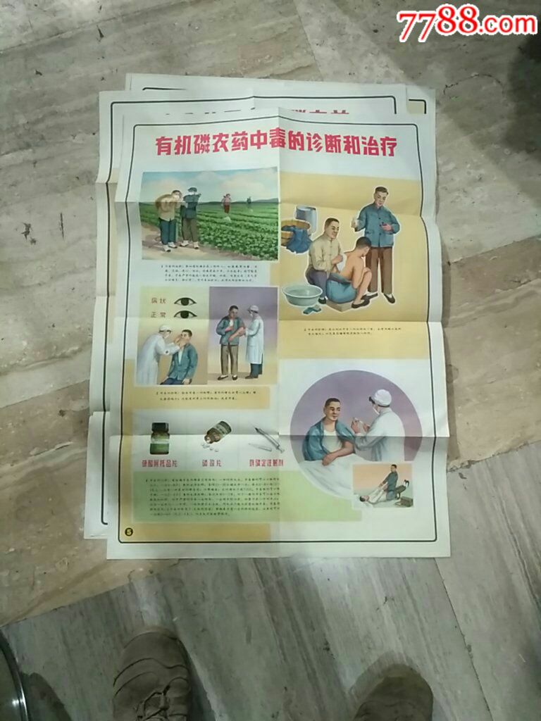 几种有机磷农药安全使用挂图