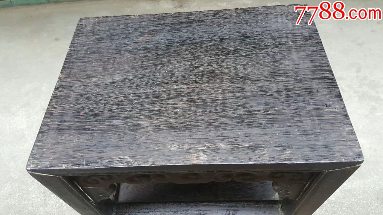 清代广式老家具铁力木茶几_价格1050.