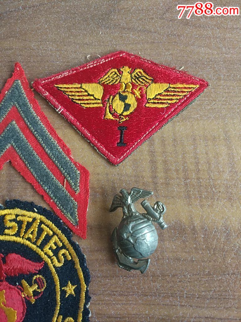 二战美国海军陆战队标志符号一些