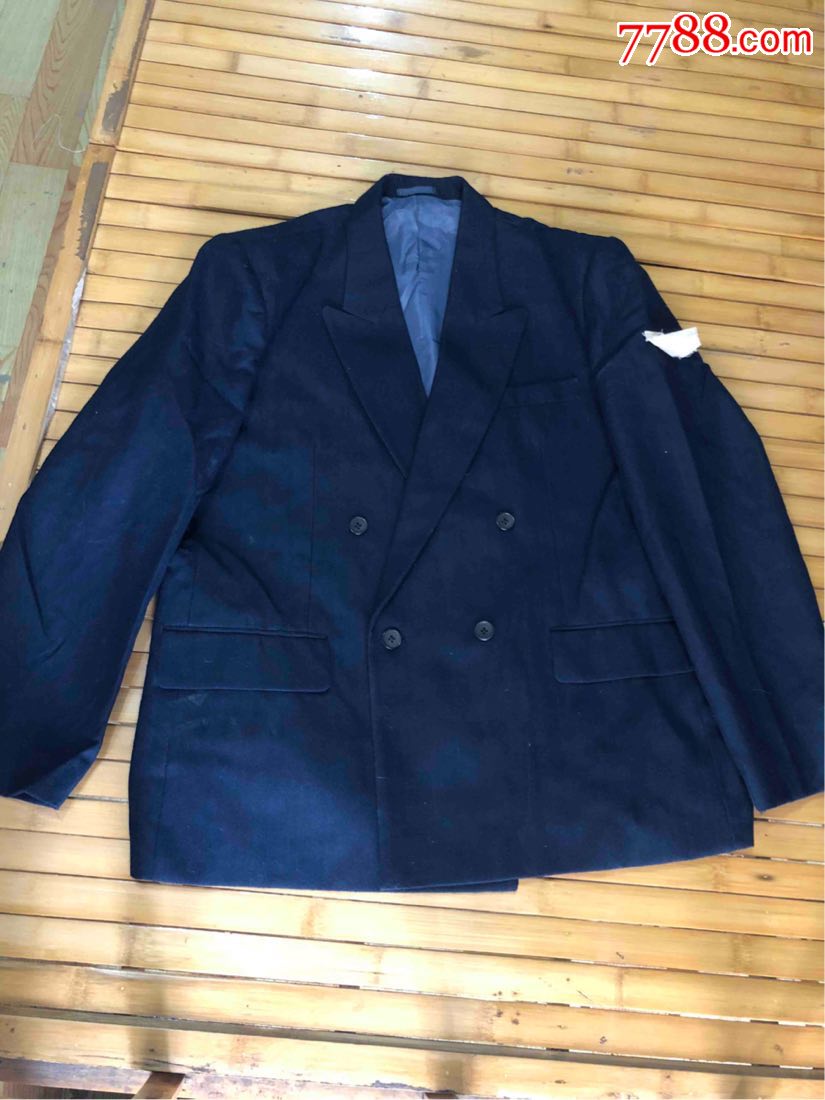 全新八十年代老款毛料西服雷蒙牌