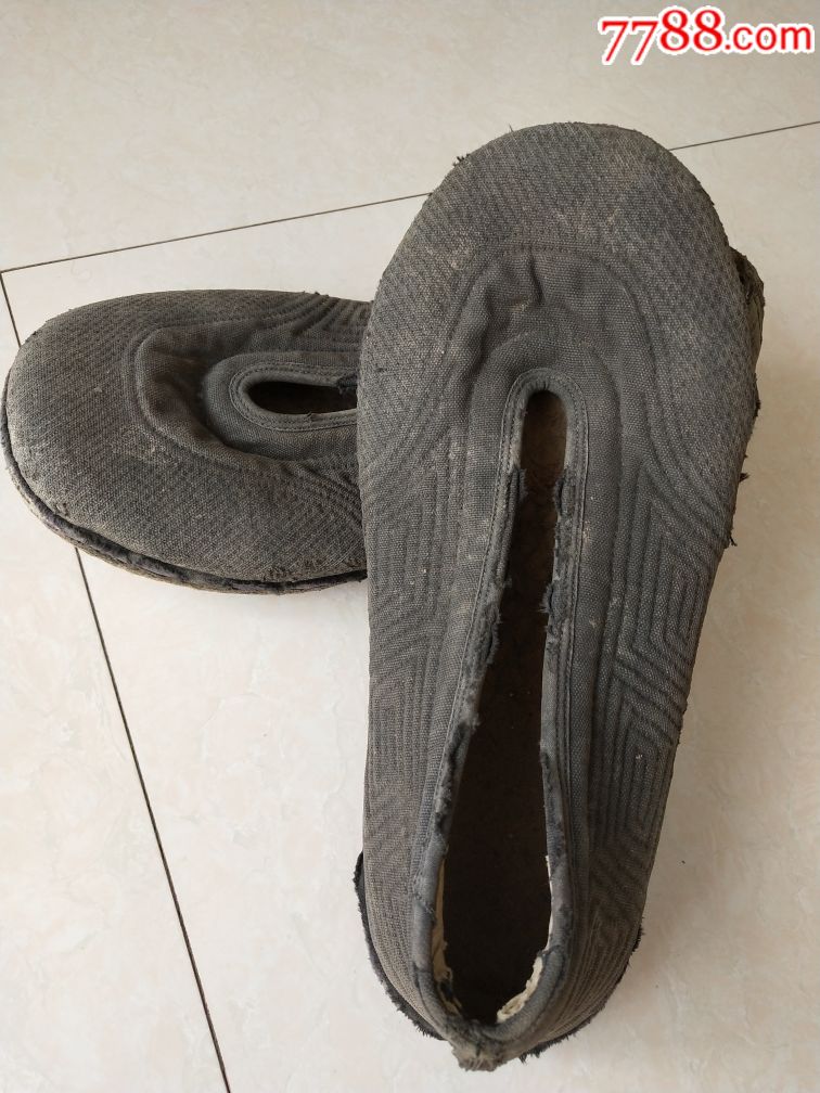 清代老布鞋