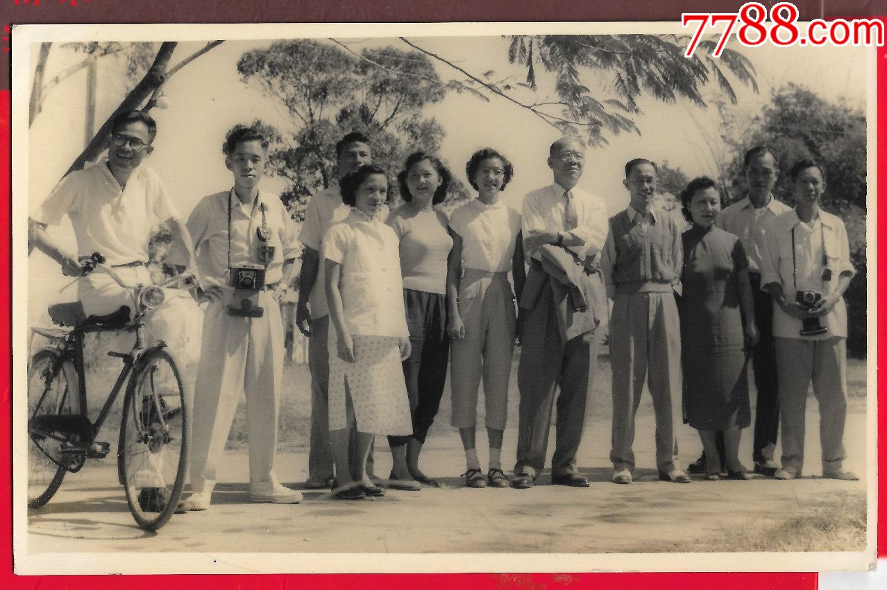 50至70年代--澳门培正中学师生照片9张合售。