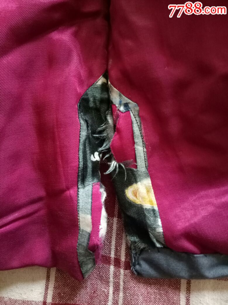 绸缎棉袄
